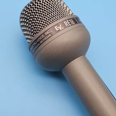☆Vintage 1970s NOS Electro-Voice RE18 *Refoamed* Dynamic Microphone | RE15 RE16 RE10 image 11