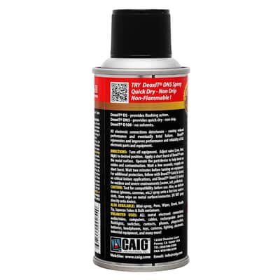 HOSA D5S-6 CAIG DeOxit Cleaning Solution Spray, 5% spray 5oz FREE SHIPPING image 4