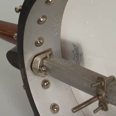 Bacon & Day  Style C Mandolin Banjo (1928), ser. #26343, original black hard shell case. image 16