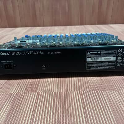 PreSonus StudioLive AR16c 18-Input Mixer / Digital Recorder / Audio Interface 2020 - Present - Gray / Blue image 5