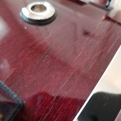 Pearl Masters Series MMX 14X5.5 Snare Drum - Wine Red image 9