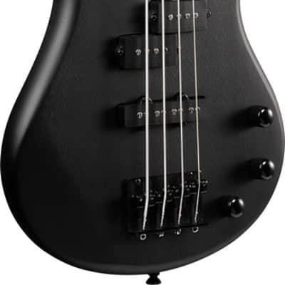 Ibanez Gio SR miKro "Short Scale" 4 String Electric Bass - Weathered Black (GSRM20BWK) image 2