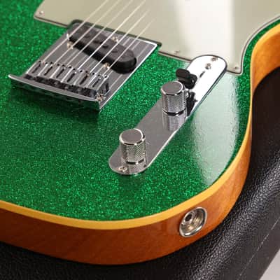 Fender Custom Shop Dual Stack HS Telecaster Green Sparkle Closet Classic image 11