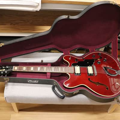Guild Starfire IV 1979 - Cherry image 11