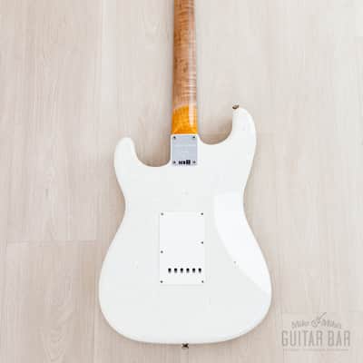 2023 Fender Custom Shop Limited Edition 1959 Special Stratocaster Journeyman Relic Olympic White w/ Case, CoA image 3