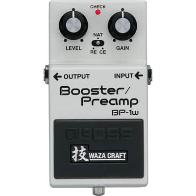 New Boss BP-1W Waza Craft Booster / Preamp Boost Guitar Effects Pedal