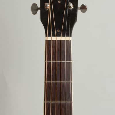 Gibson  J-55 Flat Top Acoustic Guitar (1940), ser. #758F-14, original black - red line hard shell case. image 5