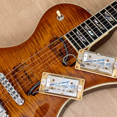 2002 Fernandes American Custom Ravelle Custom, Hand-Made w/ AAAAA Flame Maple Top, Case & Tags image 16