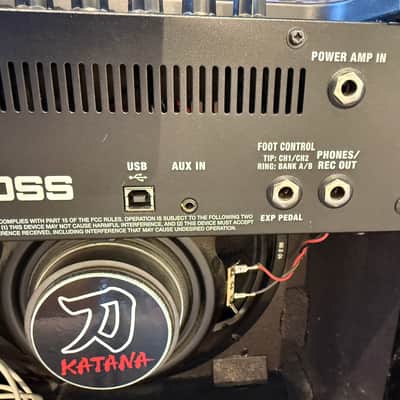 Boss Katana-50 MkII 50-Watt 1x12" Digital Modeling Guitar Combo 2019 - 2023 - Black image 6