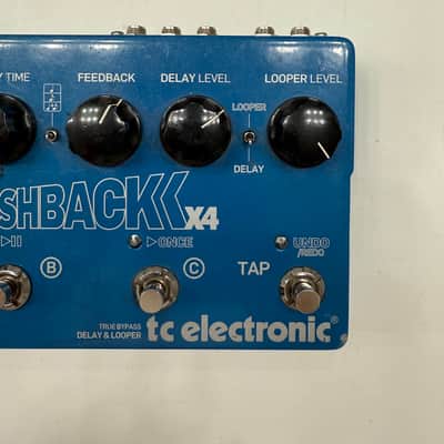 TC Electronic Flashback X4 Delay & Looper True Bypass Guitar Effect Pedal image 3