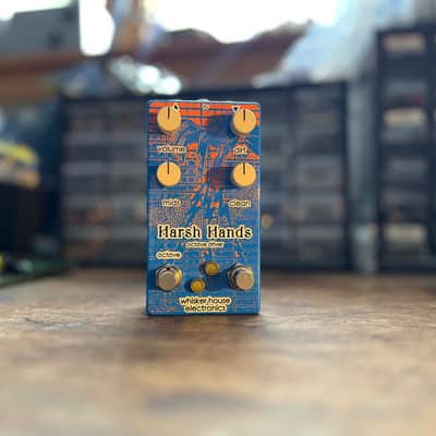Whisker House Electronics Harsh Hands Octave Driver 2025 - Blue image 2