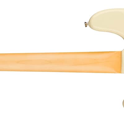 Fender American Professional II Precision Bass®, Maple Fingerboard, Olympic White image 3