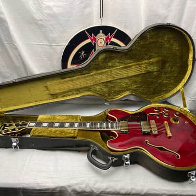 Ibanez SA-400CH SA-400 CH Semi-Hollowbody Guitar with Case - MIJ Made In Japan 1979 - Cherry image 1