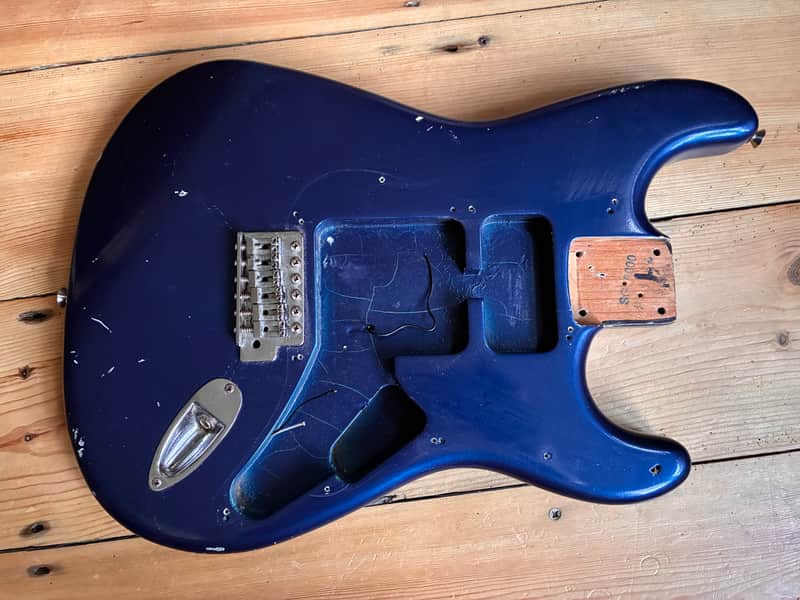 Squier Strat by Fender Affinity Series Stratocaster Guitar Body 2003 Roadworn image 1