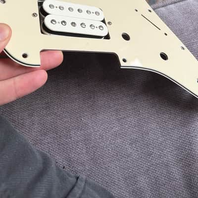 Fender MIM Stratocaster HSH loaded pickguard image 3