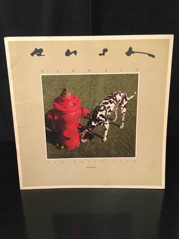 Rush Vintage RUSH SIGNALS New World Tour 1982 Concert Program Book image 1