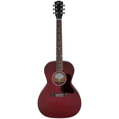 Gibson L-00 Special Acoustic-Electric Guitar (with Case), Wine Red image 3