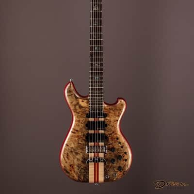 2015 Alembic Further FLG6, Purpleheart/Buckeye image 1
