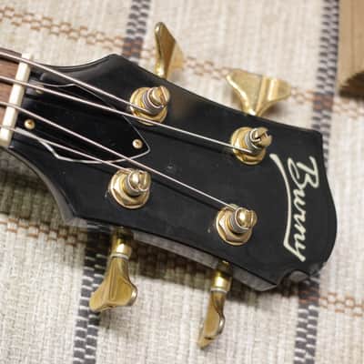 Burny ZB-85 Thunderbird; Japanese Bass, Norio Toshiro Signature; Blue Burst, 1995-1999 image 10