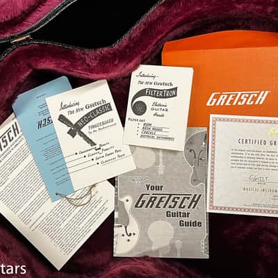 Gretsch G6122T-62 Vintage Select Edition '62 Chet Atkins Country Gentleman Bigsby Walnut Stain (215) image 8