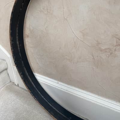 Ludwig Two Vintage WFL 28” Bass Drum Hoop - 1 5/8” (1/2” inlay groove) 50s 60s - Wood image 2