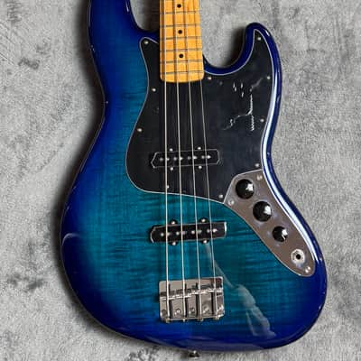 Fender Player Jazz Bass Blue Burst Flamed Maple Top MIM 2024 image 1