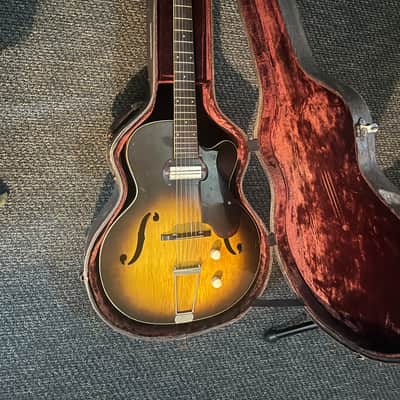 Silvertone H51 cutaway 1950s - Tobacco burst image 1