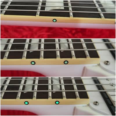 Super Rare 2015 Navigator N-SG Custom Order 3 Pickup SG Standard White - With Original Hard Shell Case - Made By ESP Technical House Custom Shop in Japan MIJ image 19