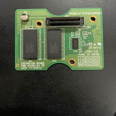 Roland SR-JV80-12 Hip Hop Expansion Board 1990s - Green image 2