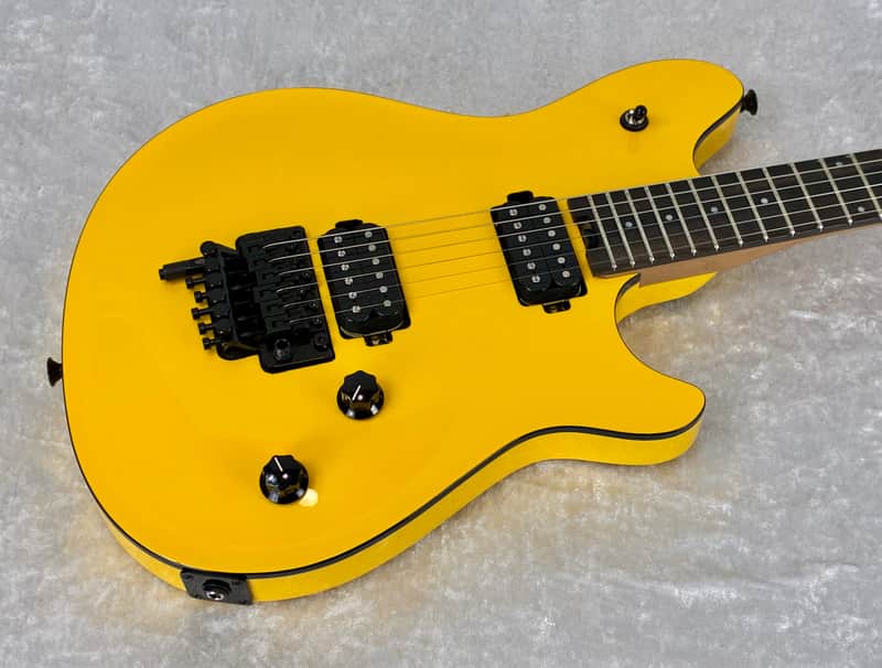 IN-STOCK! EVH WOLFGANG SPECIAL GUITAR BAKED MAPLE / EBONY BOARD - CAUTION YELLOW image 1