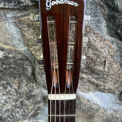 Goodman Handmade Stella/Regal style Grand Concert ladder braced 6 String Guitar image 8
