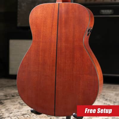 Yamaha FSX3 Red Label Acoustic/Electric Guitar - Vintage Natural with Gig Bag image 2