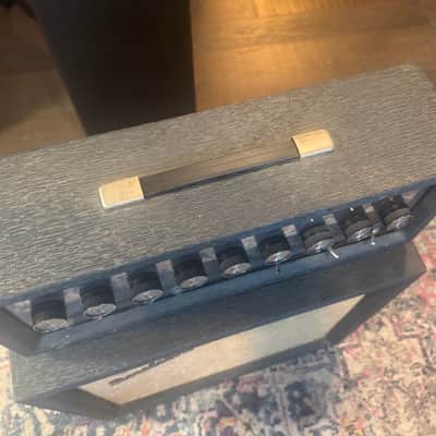 Danelectro DM25 1960s - Blue/Grey Combo AMP Stack Cab and Hideaway Head image 13
