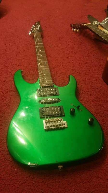 Ibanez Super Strat Gio Hunter Green image 1