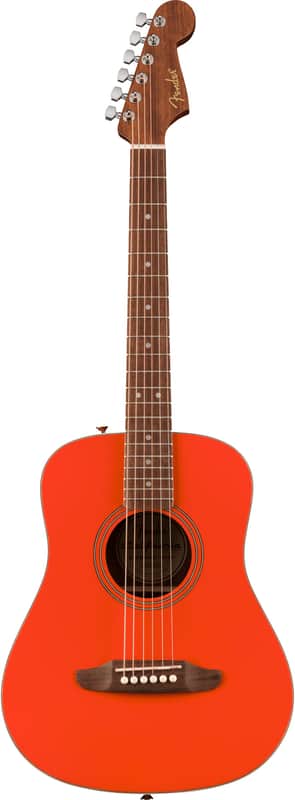 Fender California Standard Redondo Mini Fiesta Red w/ Bag image 1