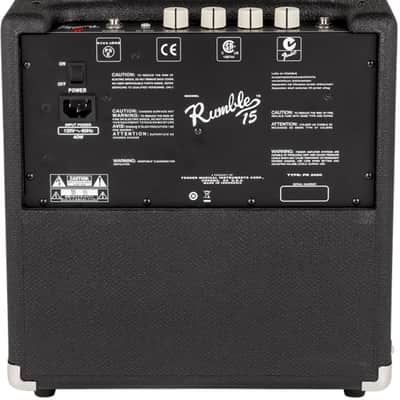 Fender Rumble 15 V3 Bass Combo Amp image 6