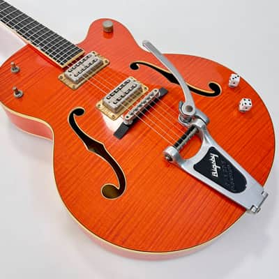 Gretsch G6120SSU Brian Setzer Nashville 1993 Orange image 6