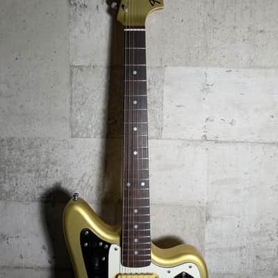 Fender Jaguar JG66-RC 1994 Shoreline Gold Matching Headstock MIJ Japan image 4