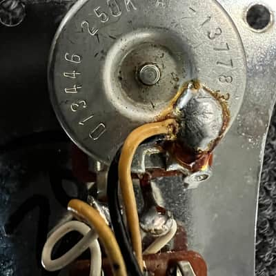 Mint Vintage Fender Mustang Guitar Control Assembly 1977-1978 MINT Old Stock image 3