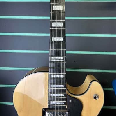 Hagstrom HJ500 Gloss Natural 2006 Hollow Body Electric Guitar image 7
