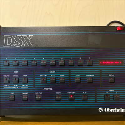 Oberheim DSX 16-Voice Digital Sequencer !