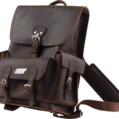 Authentic Gretsch Leather BackPack Brown Lmt Ed 922-4527-100 image 1
