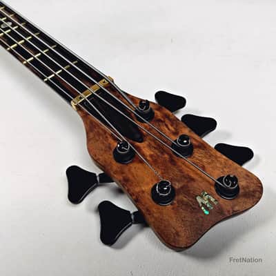 Warwick Masterbuilt P-Nut Signature III 5-string Blackwood Burl - 11.20lbs D 164317-26 image 19