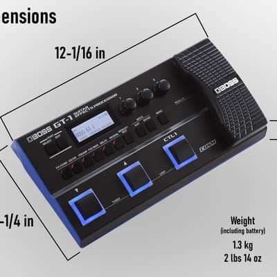 Boss GT-1 Guitar Effects Processor w/ Power Supply image 9
