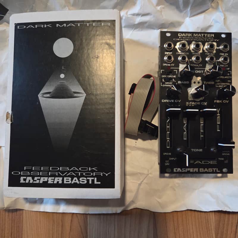 BASTL Instruments Dark Matter Voltage Controlled Audio Feedback Module 2013 - 2020 - Black image 1