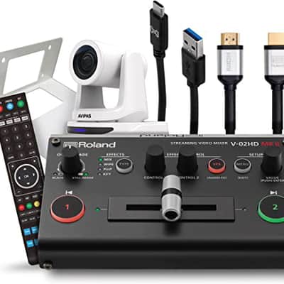 Roland PTZ Single Camera Bundle - White image 1