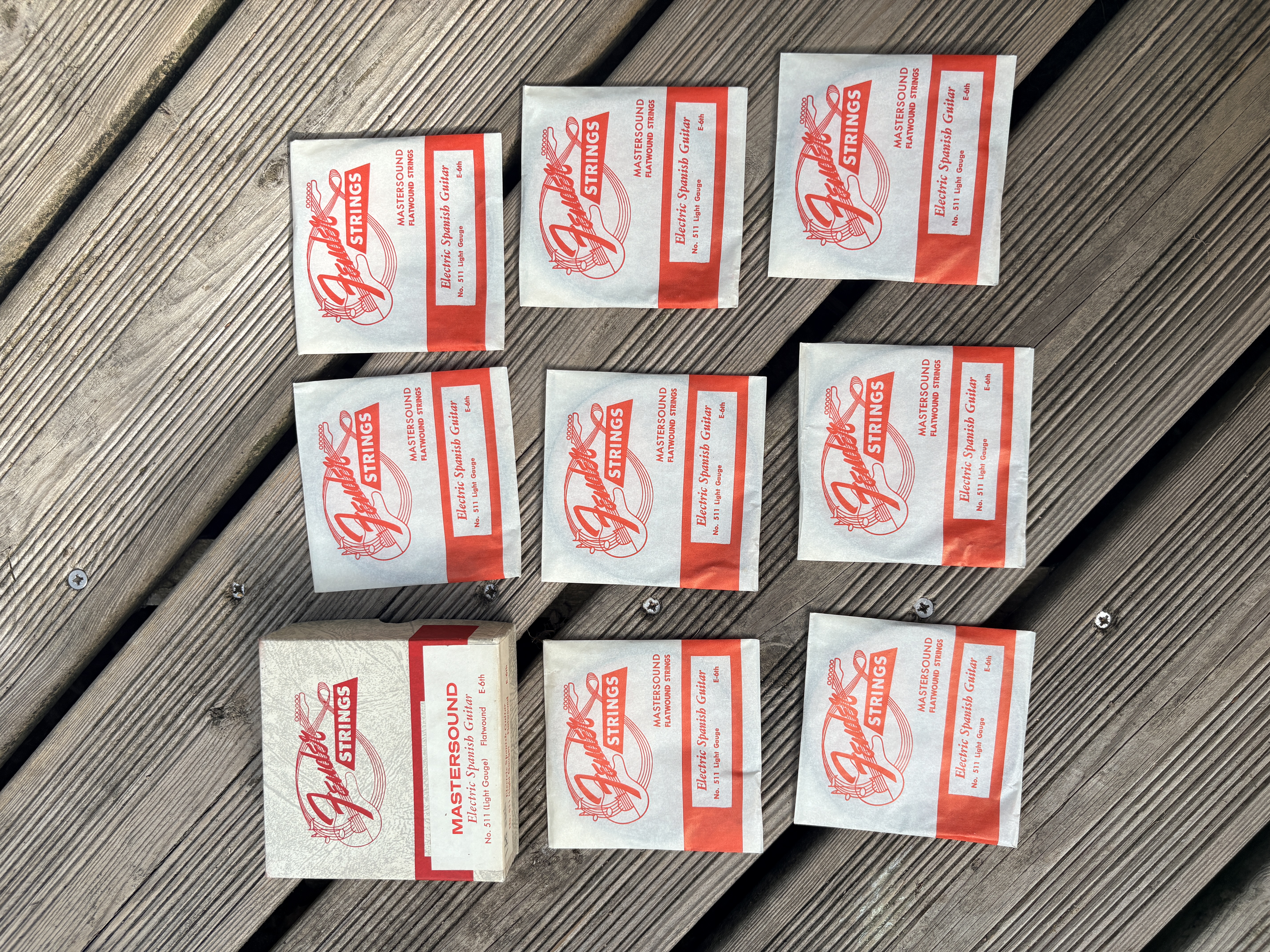 1950’s 1960’s Fender Electric Guitar Flatwound Strings Vintage Rare Collector Stratocaster Pre CBS Telecaster Jazzmaster Jaguar