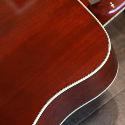 2003 Gibson Hummingbird Light Sunburst Acoustic/ Electric Dreadnaught Guitar + Hard Shell Case image 18