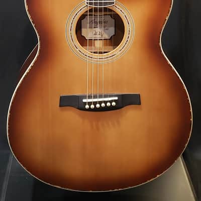 PRS SE A40E Angelus with Fishman Sonitone Pickup 2022  Tobacco Sunburst image 2