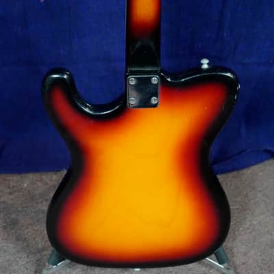 Decca Telecaster Style 1960s Sunburst image 3